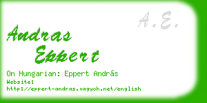andras eppert business card